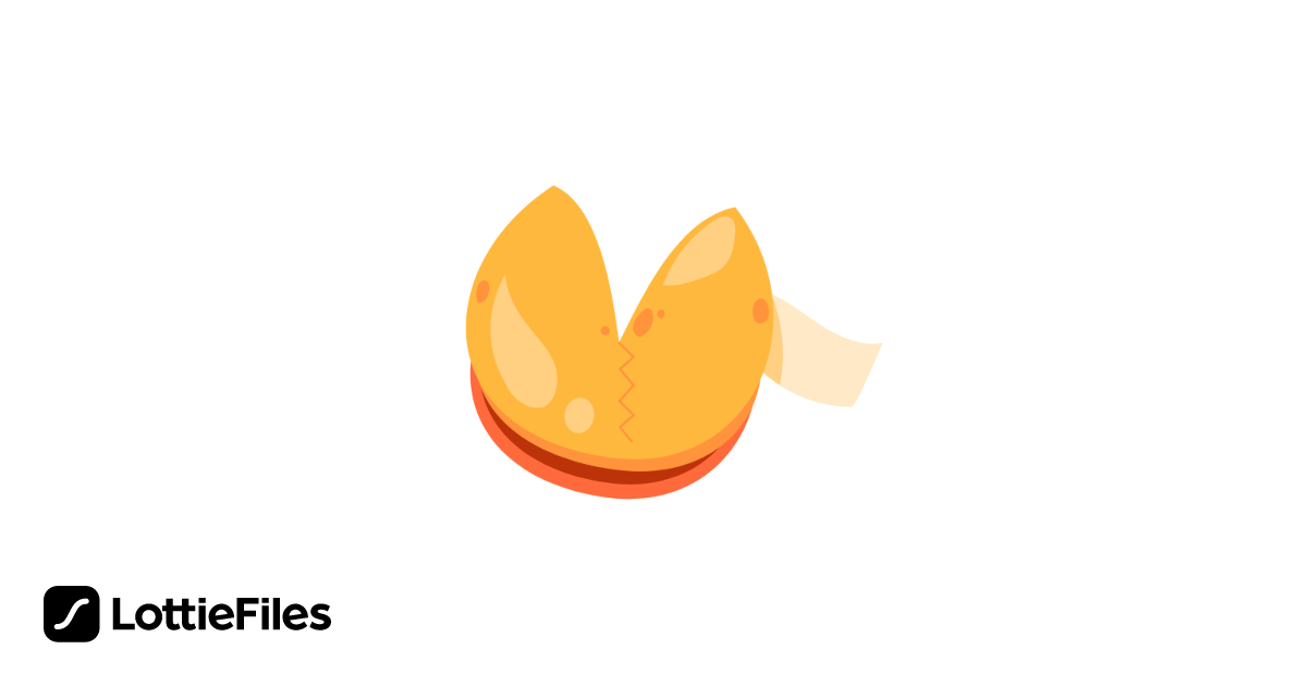 Free Fortune cookie Animation by Милана | LottieFiles