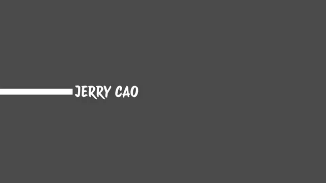 JerryCao A1