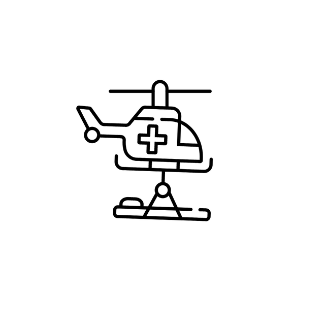 Helicopter icon animation