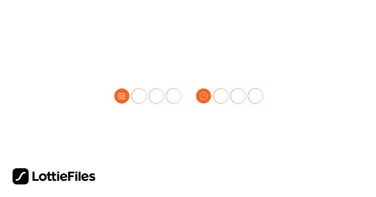 Free Date and Time Animation by Reynaldo Salvatierra | LottieFiles