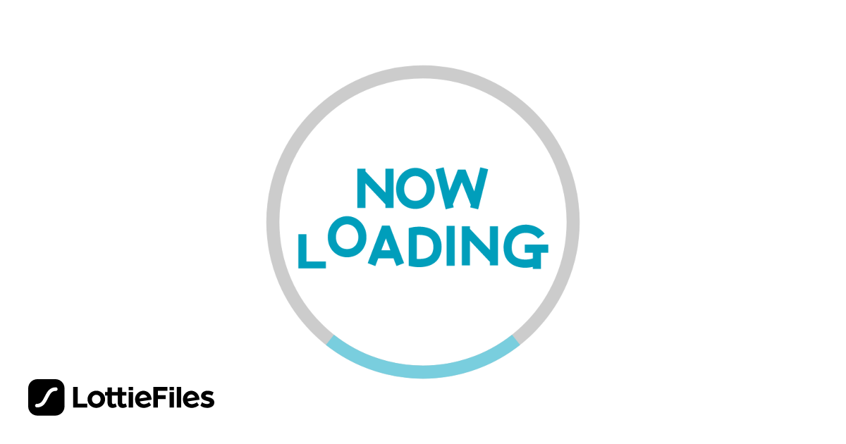 Free Now Loading Animation by Pokota Poco | LottieFiles