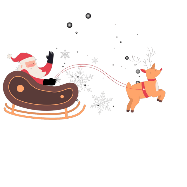 Cristmas hero Lottie JSON animation