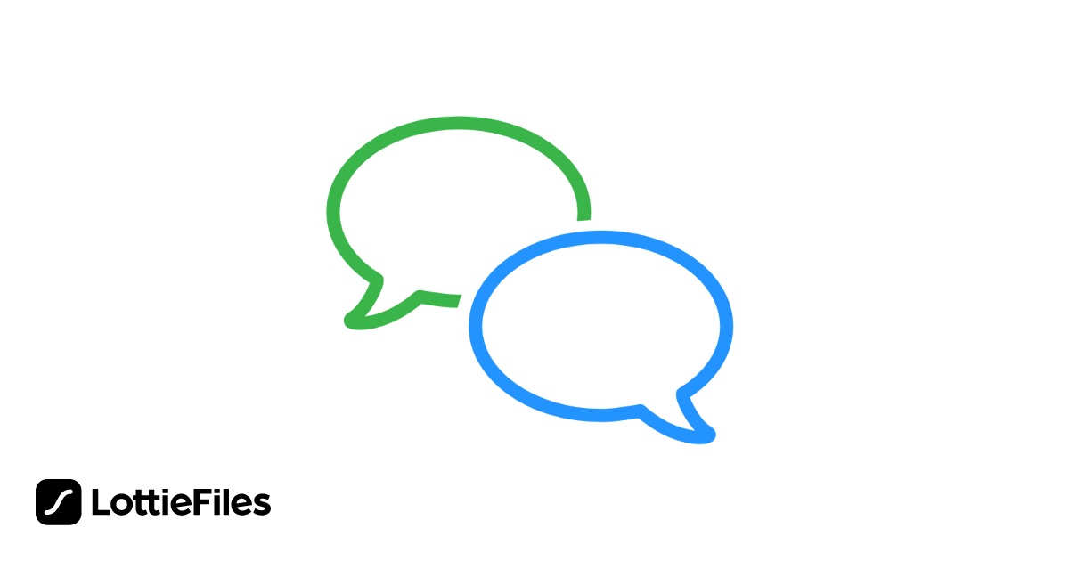 Free Chat Bubbles Animation by Emre Altintas | LottieFiles