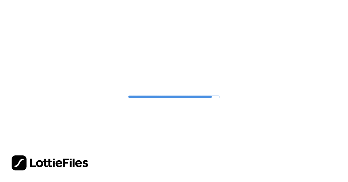 Free Loading Bar Animation by Video | LottieFiles