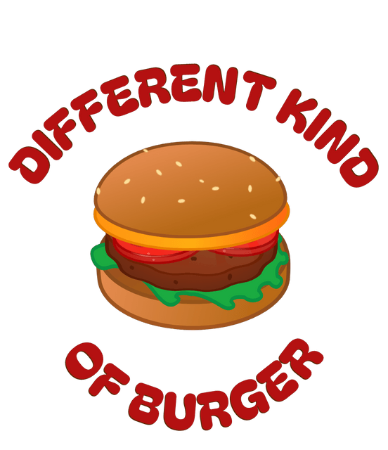 Cheese Burger with sesame seeds