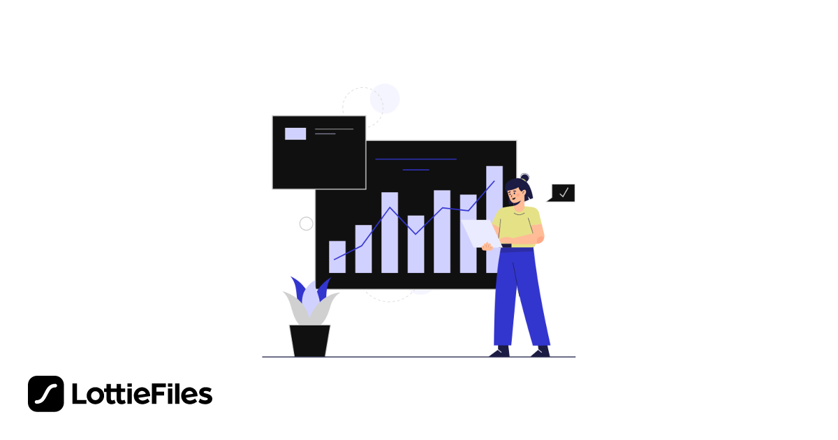 Free graph Animation by UshaR | LottieFiles