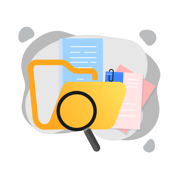 folder with files searching