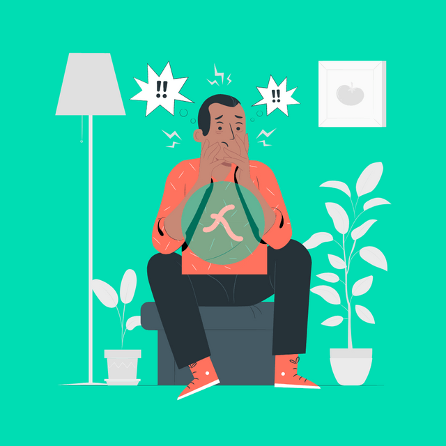 Stress Lottie JSON animation