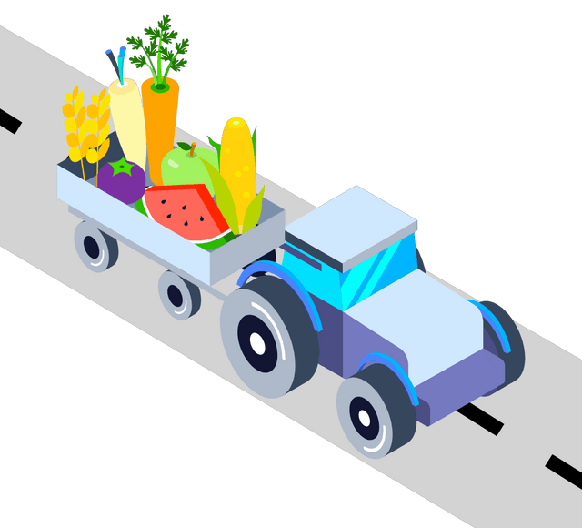 Agricultural Delivery Truck