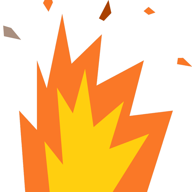 blocky fire