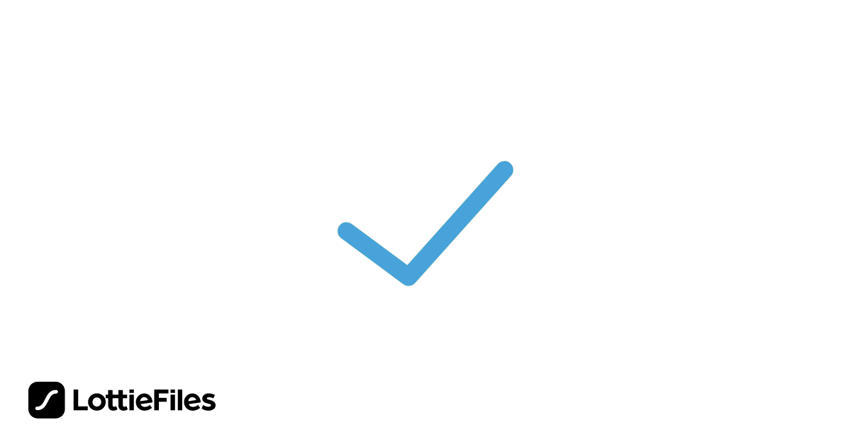 Free Check Mark Animation by Atmaja Art | LottieFiles