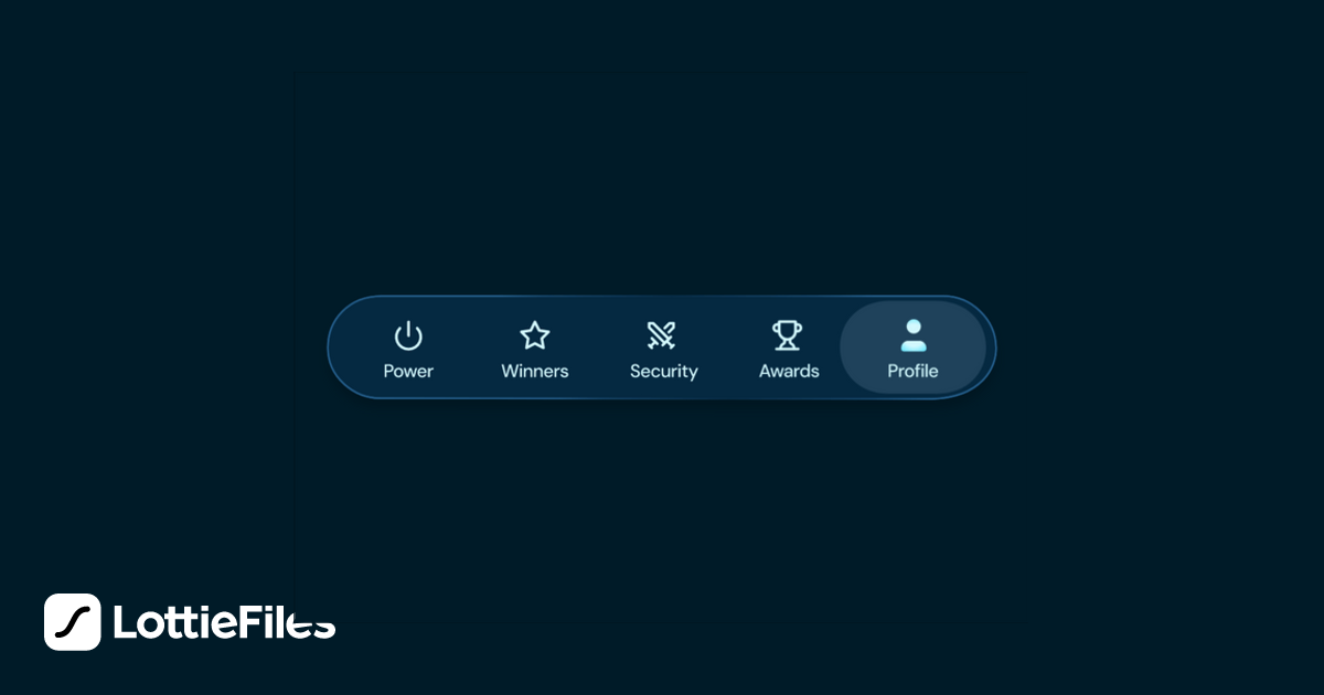 Free Interactive IOS 26 inspired tab menu Animation by Mau | LottieFiles