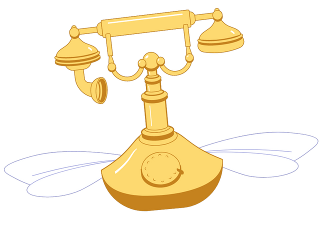 Flying telephone
