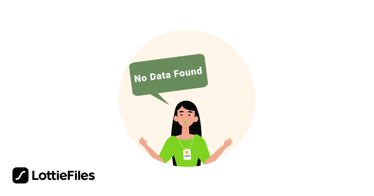 Free No Data found Animation by Neha Guleria | LottieFiles