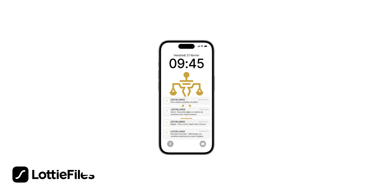 Free Notification Animation by Mason | LottieFiles