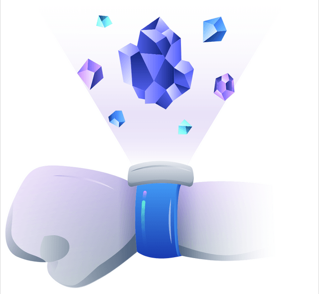 Space glove diamonds