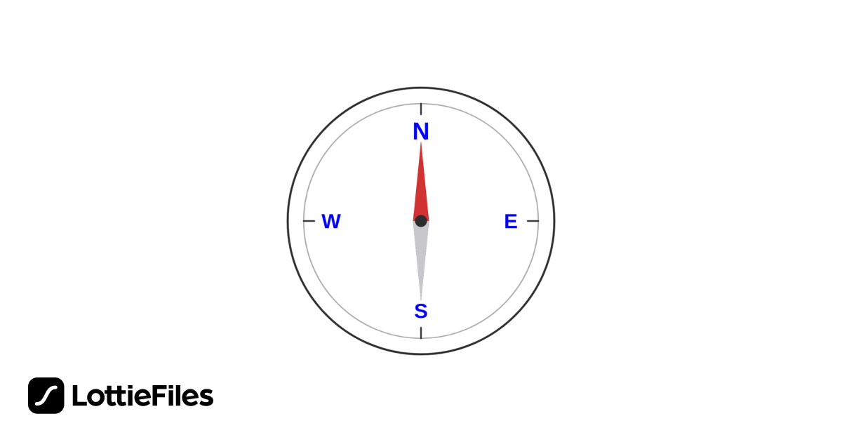 Constellation Compass Rotation Animation Free Spinning Compass Animation by Ali | LottieFiles