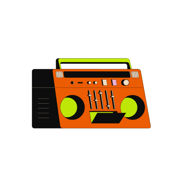 Boombox animation