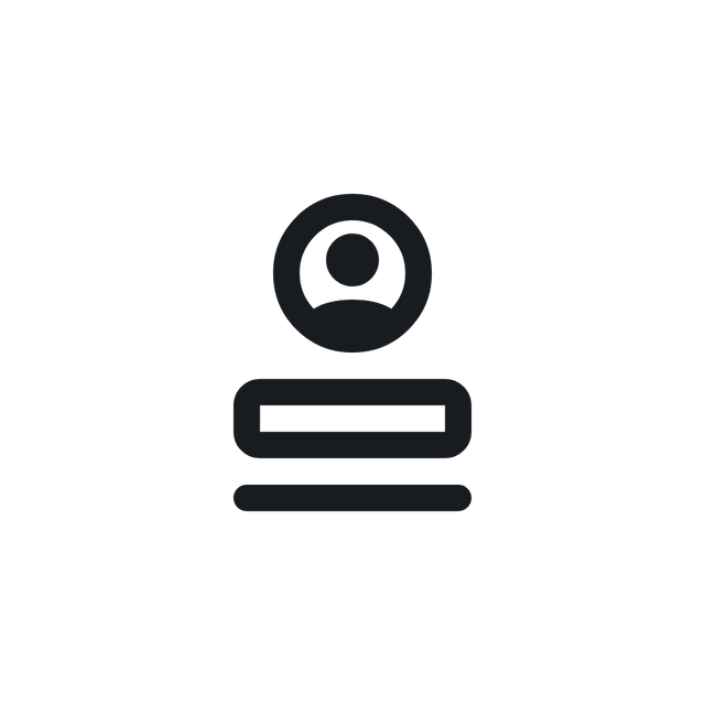 Linkin bio icon from Material design library