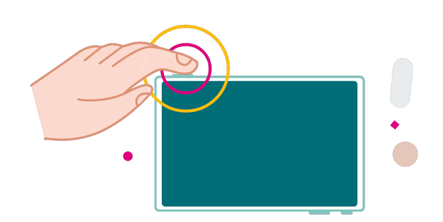 Touch screen devices