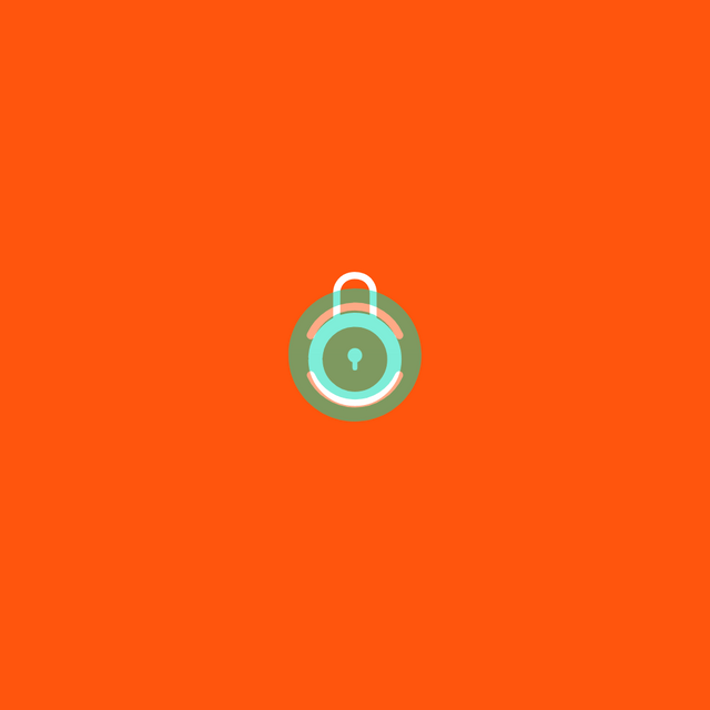 Private logo Lottie JSON animation