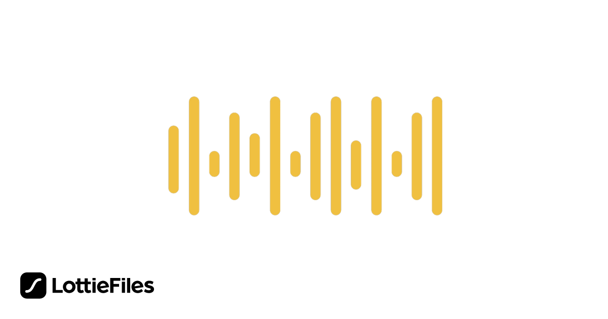 Music Loading Animation Free Music wave loading Animation by jonsen | LottieFiles