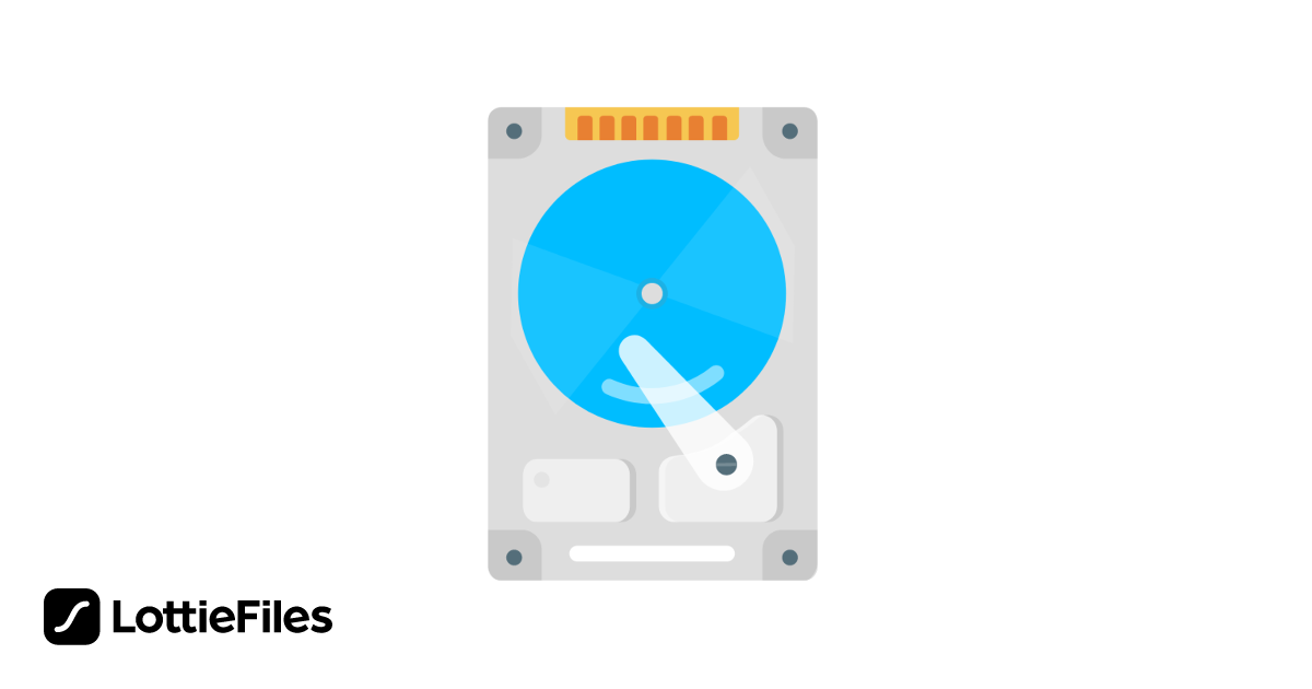 Free Hard Disk Read Write Animation by MD Abdur | LottieFiles