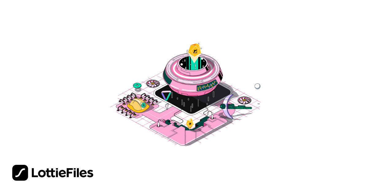 Free isometric work Animation by Beta tech | LottieFiles