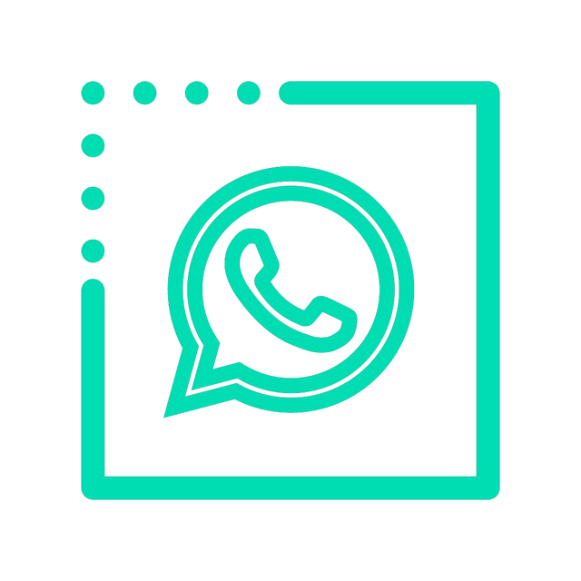 Whatsapp icon Lottie JSON animation