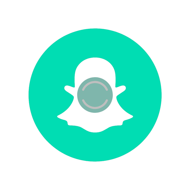 Snapchat liquid fillup icon Lottie JSON animation
