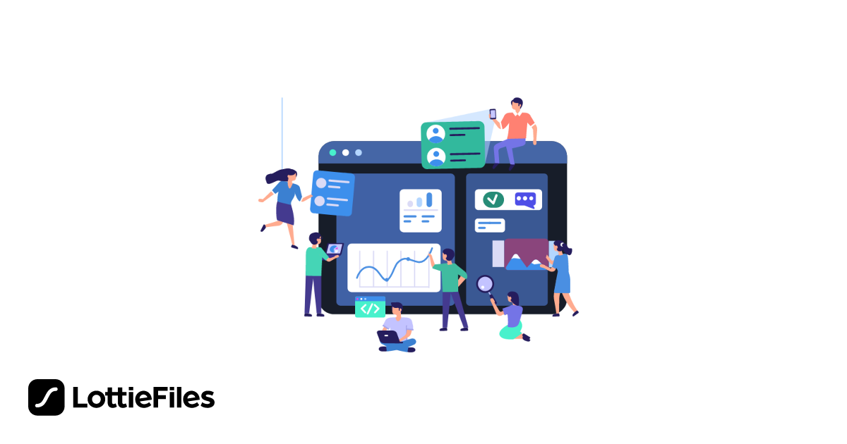 Free development team Animation by Ahsanul Haque Munna | LottieFiles