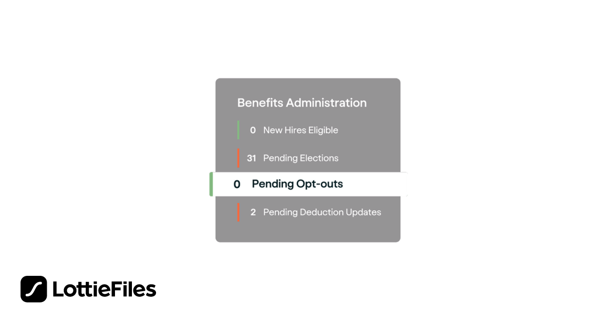 Free Benefit administration Animation by Weblodge | LottieFiles