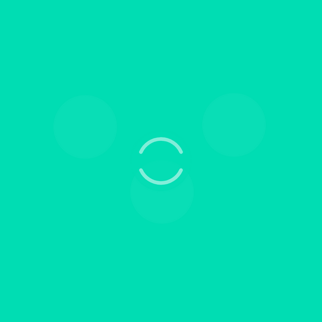 Liquid ball preloader Lottie JSON animation