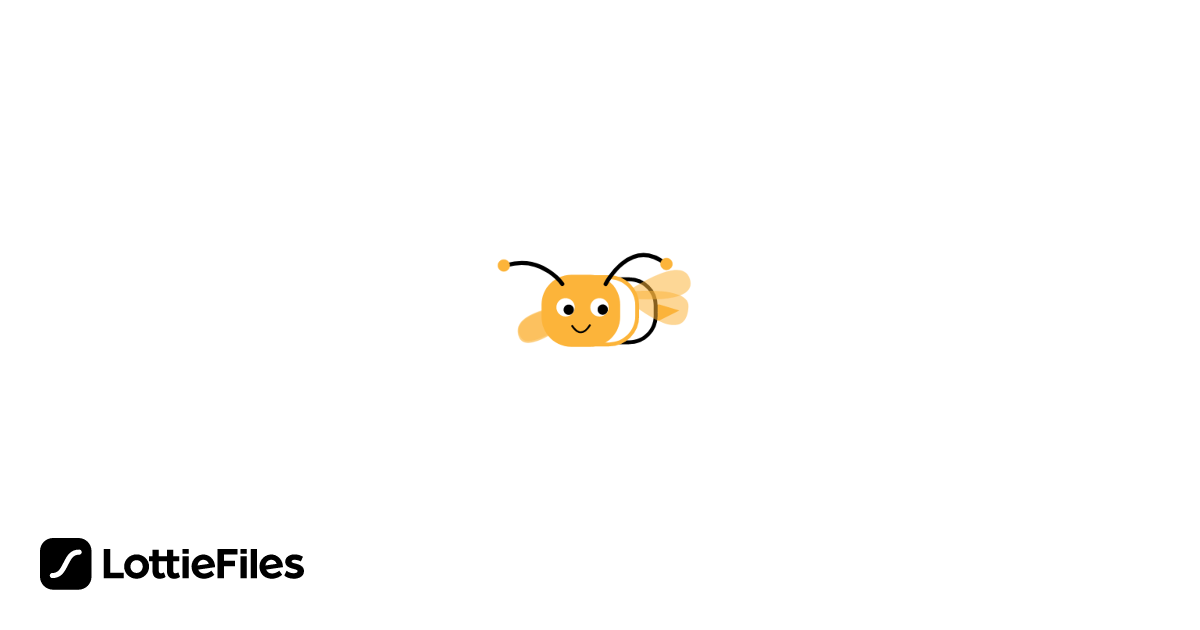 Bee Animation. Css Free Bee flying Animation by Mohiminul Islam | LottieFiles
