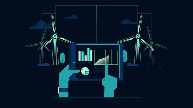 Fleet management no electric stand Lottie JSON animation