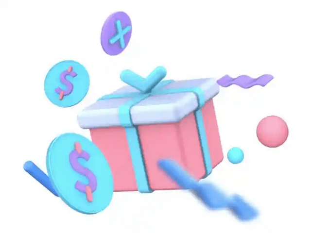 3D Gift Box Icon
