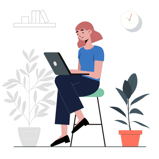 Woman Working