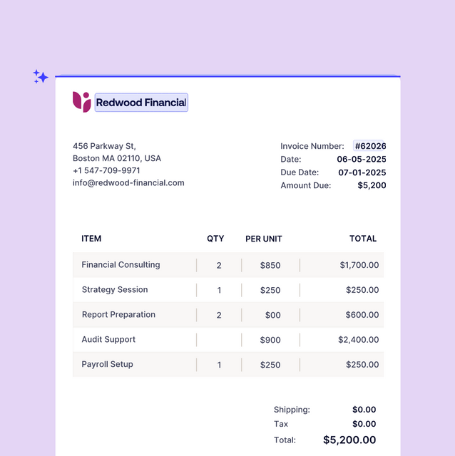 Invoice processing