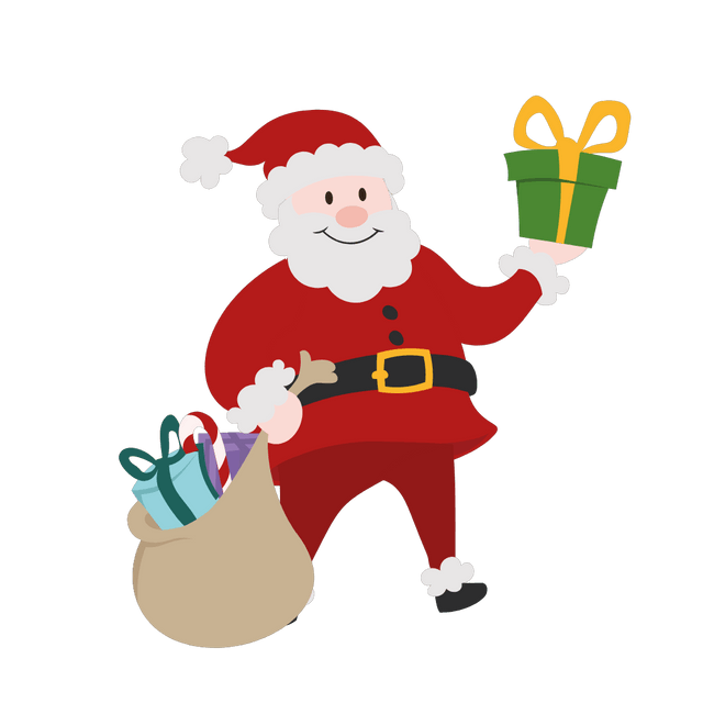 Santa Claus Animation | Festive Christmas Cheer