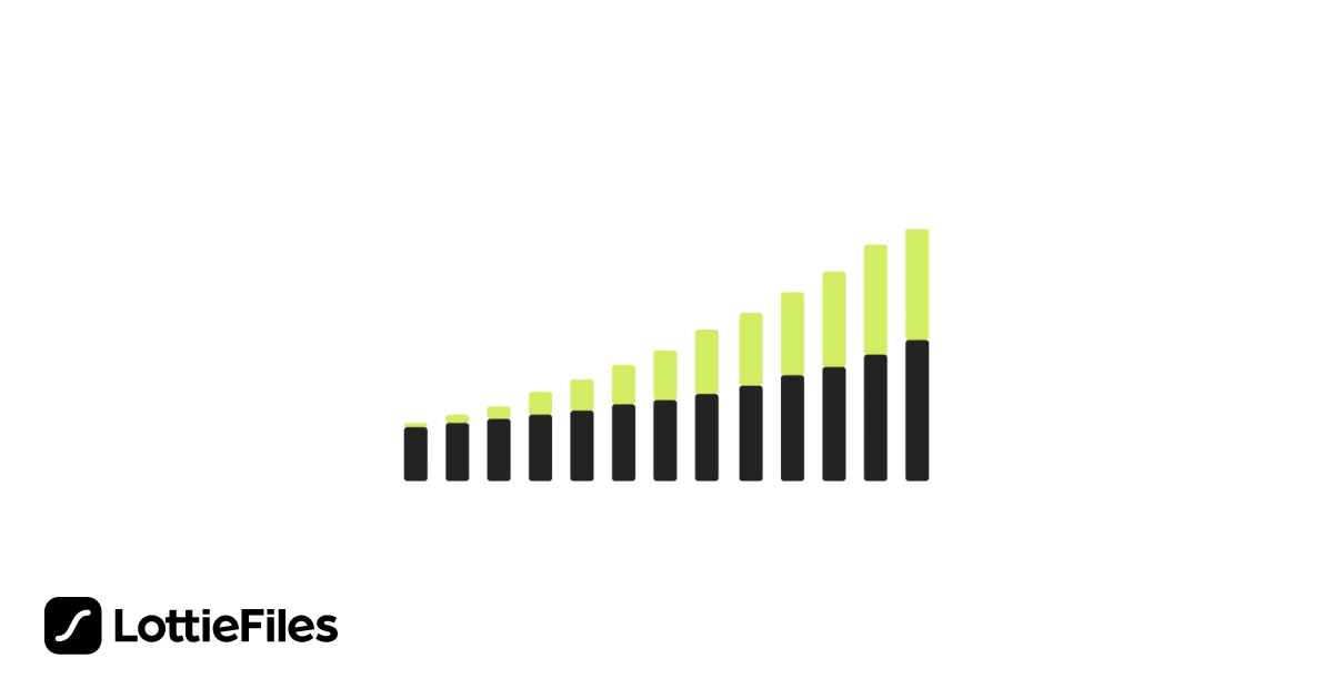 increasing graph animation by alvindovicto |... Free graph Animation by Eva Divine | LottieFiles