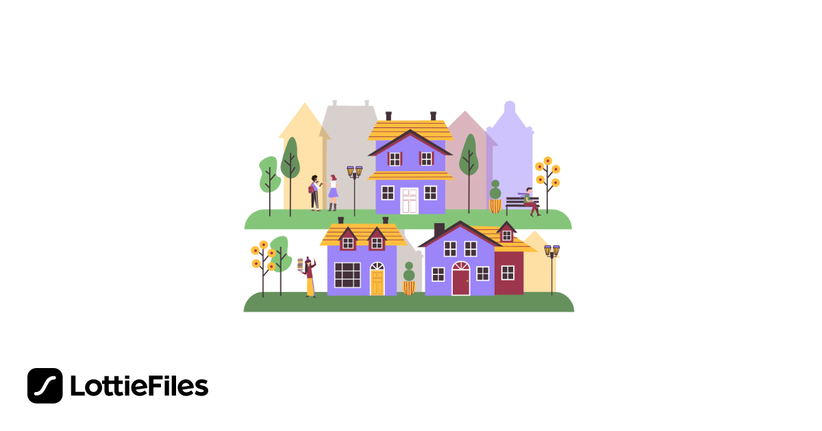 Free Building a community Animation by Joana Barreira | LottieFiles