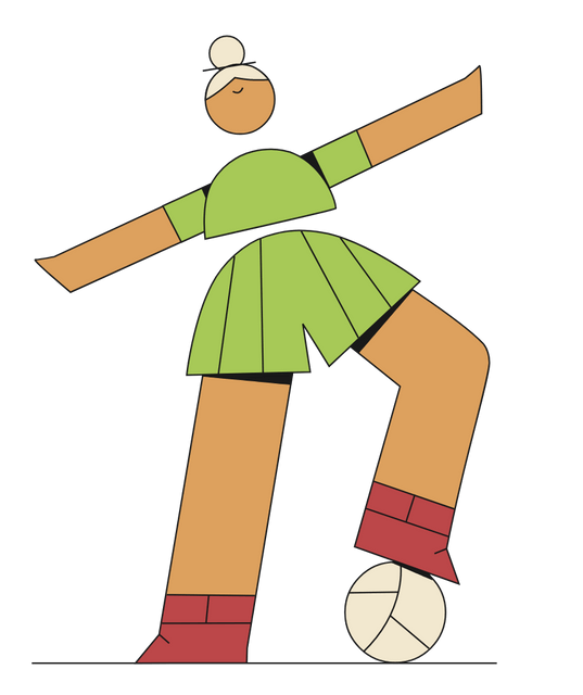 Girl with ball