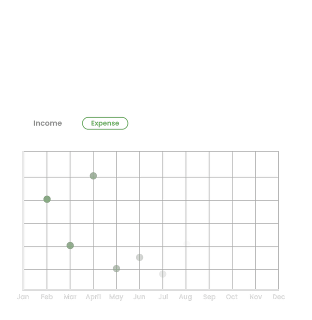Interactive Finance Chart - Income and Expense Graph