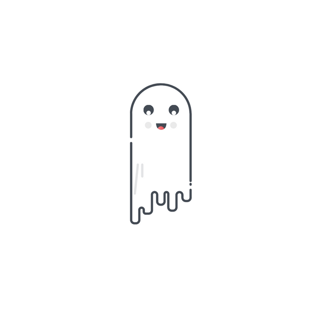 Cute Ghost Animation with Figma To Lottie