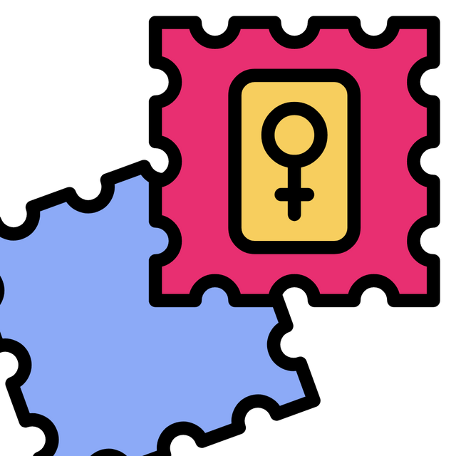Female Symbol Stamps
