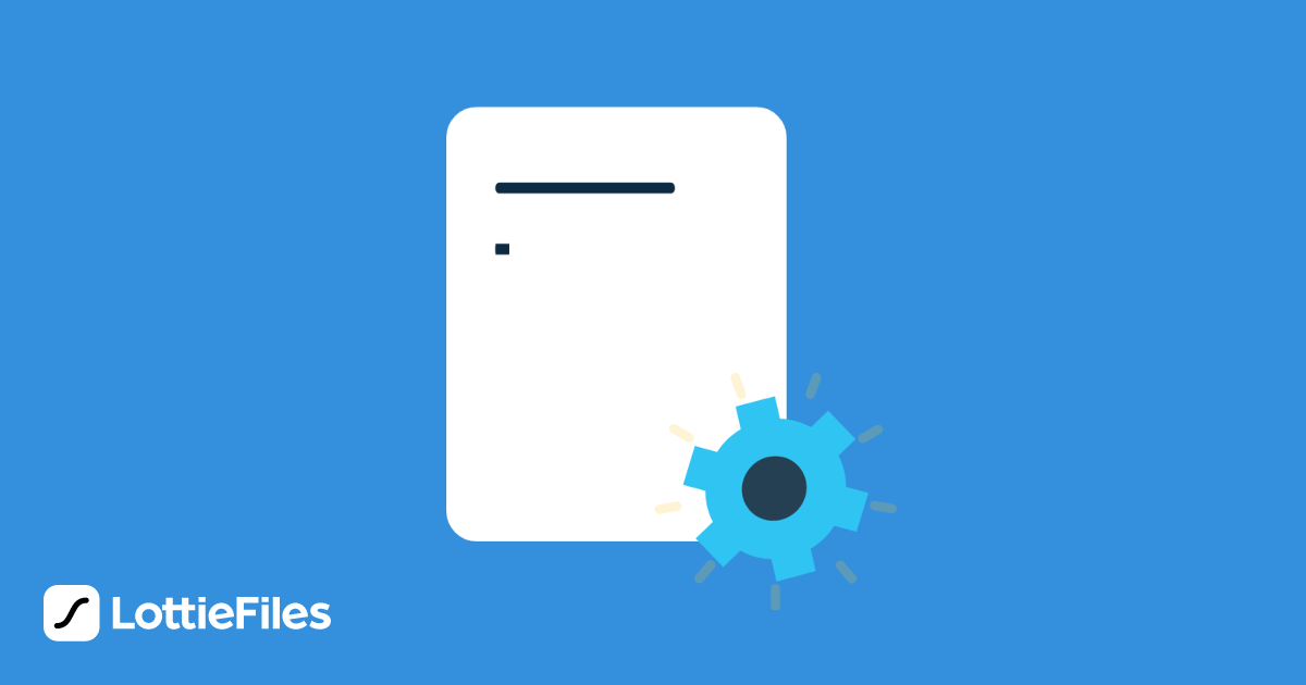 Free Loader Document Animation by Daris Ali Mufti | LottieFiles