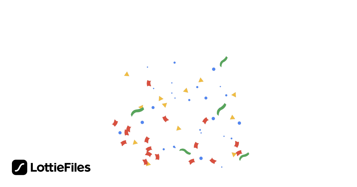 Free Confetti Animation by Luiz | LottieFiles