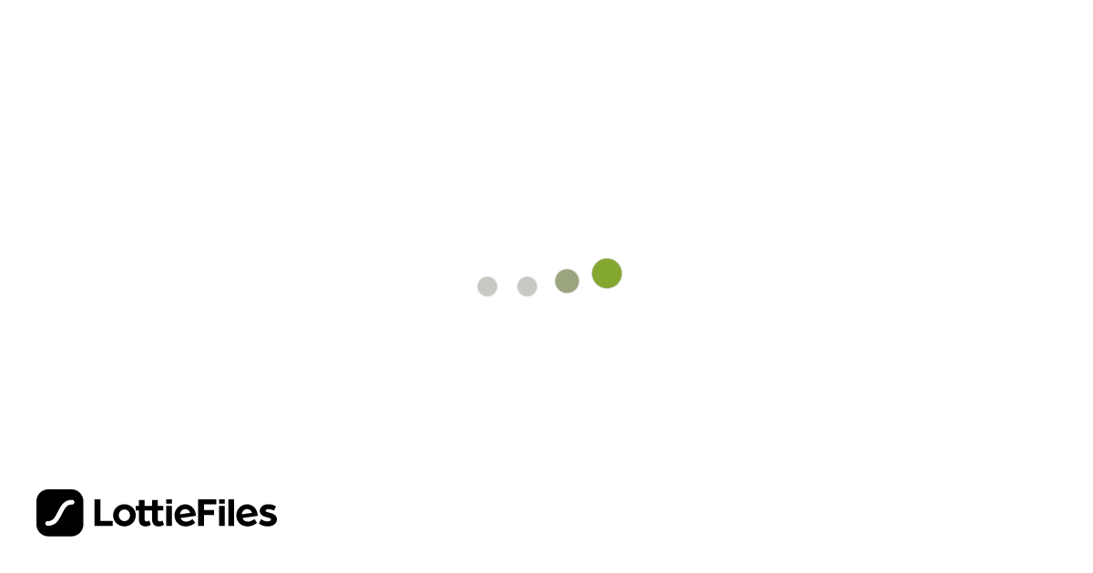 Free Loading Dots Animation by Steven | LottieFiles