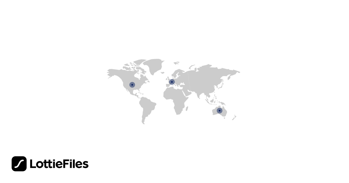 Free Word Map Animation by Focus | LottieFiles