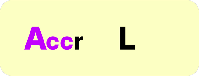 Logo animation of "AccrediLink"
